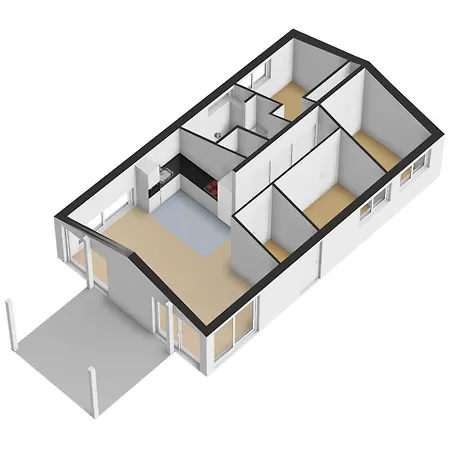 Dağ evi Nieuw! 6-persoons Aan Het Veluwemeer Dichtbij Harderwijk, Amersfoort En Zwolle
